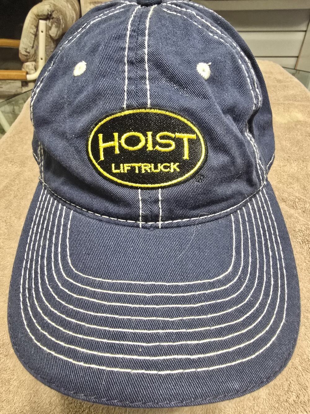 Hoist Liftruck Cap Hat Strapback Adjustable Blue